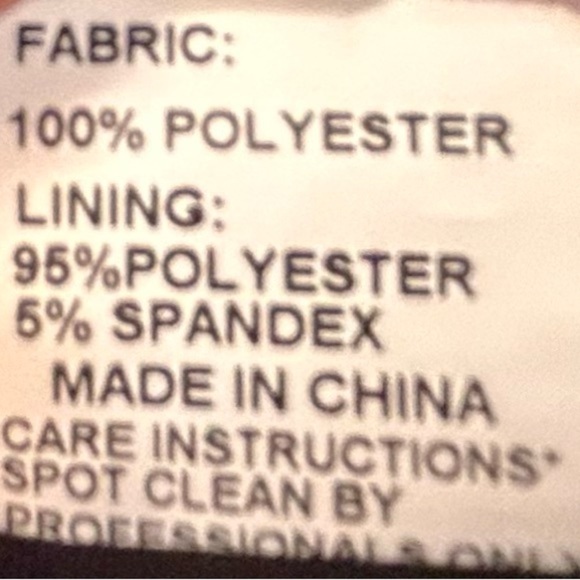 NWT Jovani Black, Green, & Yellow Lace Peplum Top, Built-In Bra, Back Zipper, 12 - Picture 14 of 16